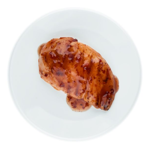 س/24 فيليه دجاج بصلصة الفلفل الحلو 180 جرام.
