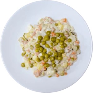 Q/24 Salat „Olivier“ (mit Wurst) 150 gr.