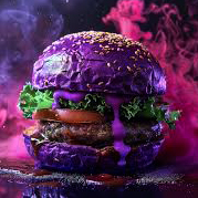 888 Бургер двойной - курица (Violet)