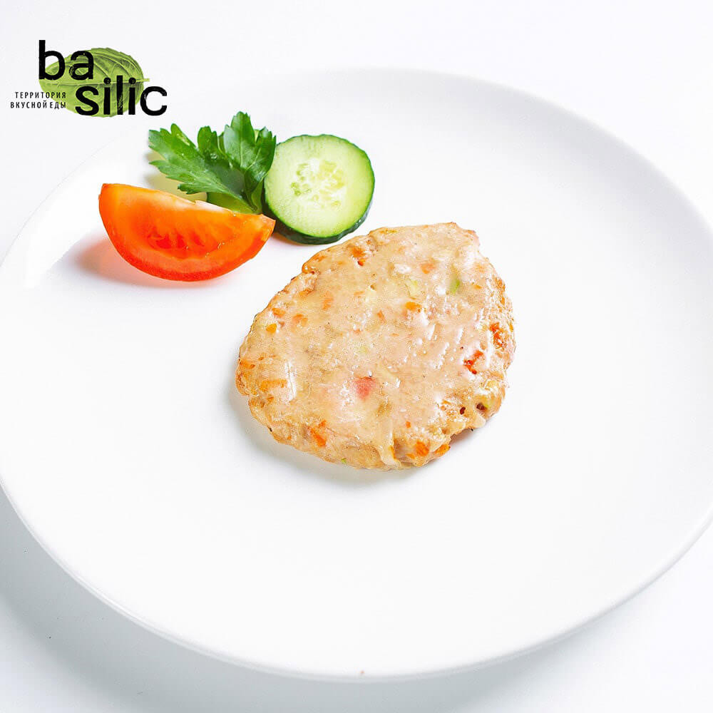 Basilic Steamed chicken cutlet