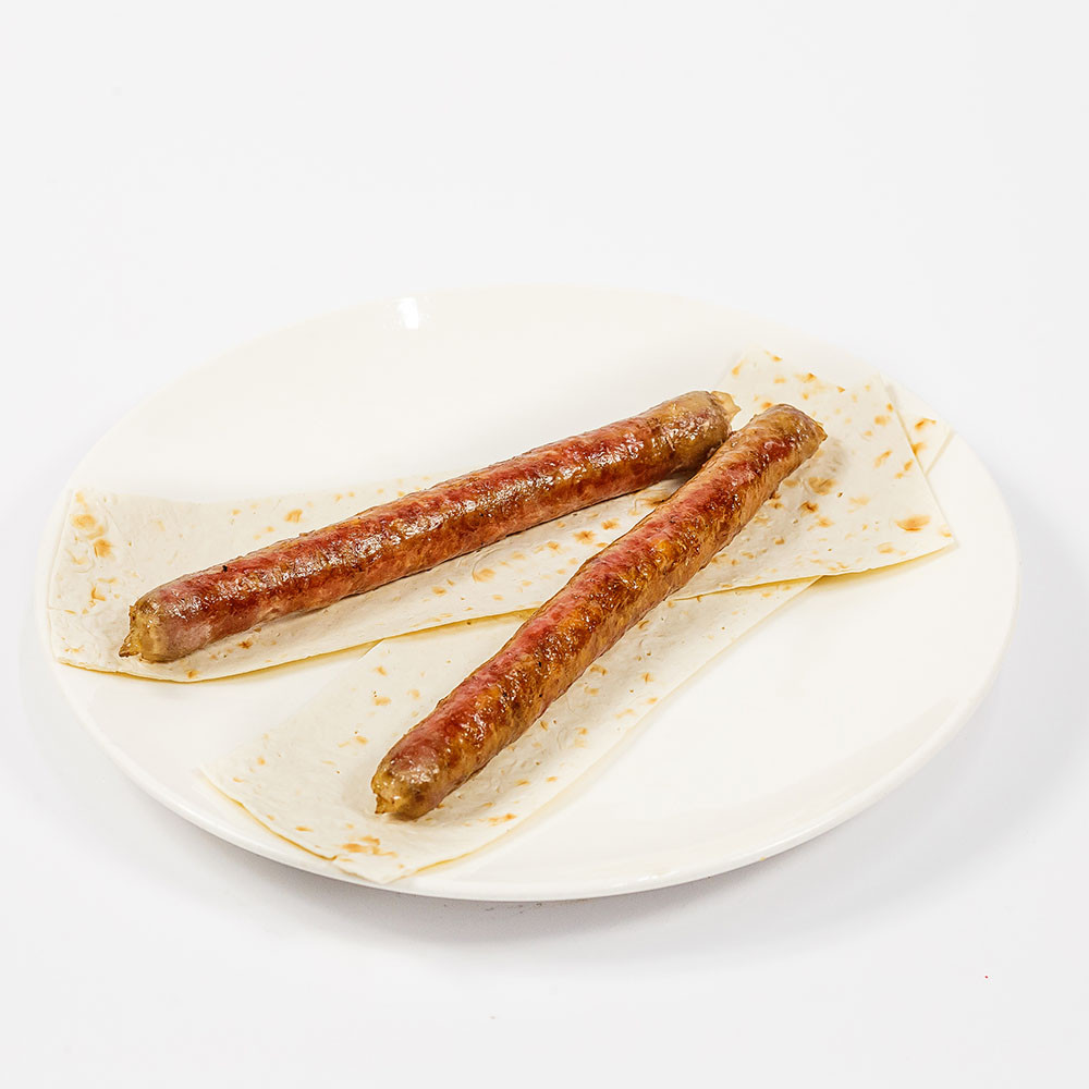 Basilic Grilled beef sausages