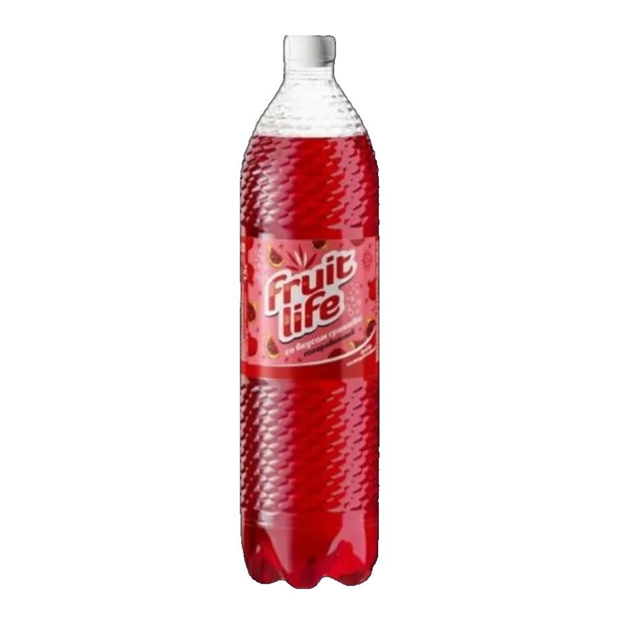 Fruit Life газированный напиток Гранат 1.5 л.