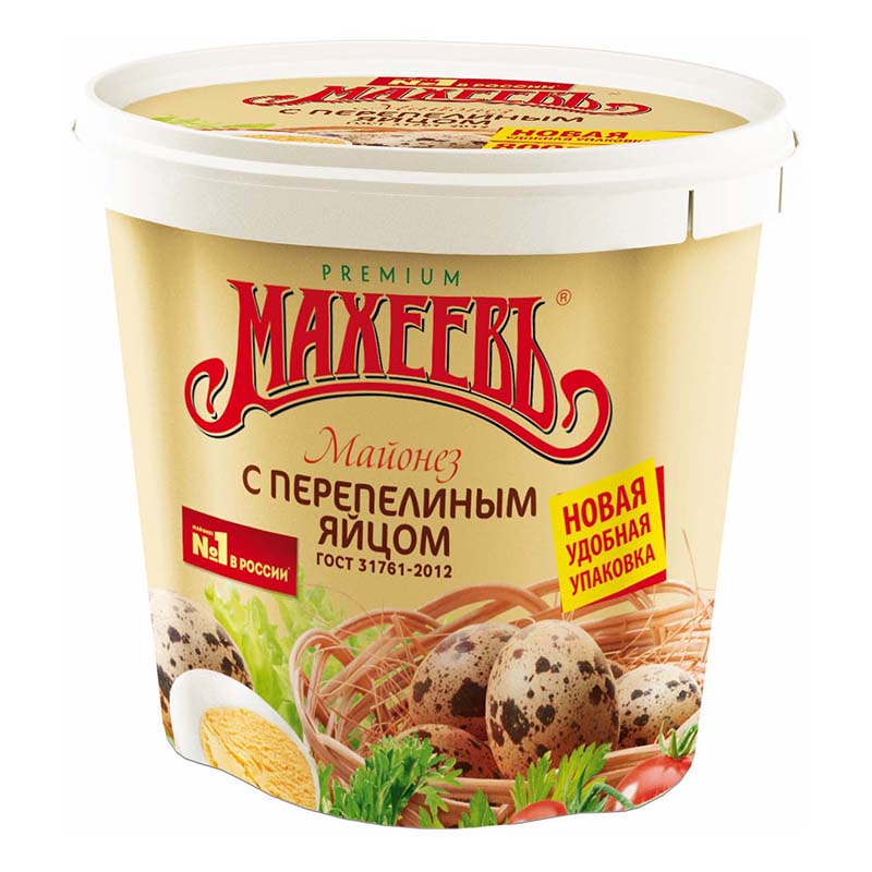 Mayonnaise „Maheev“ mit Wachtelei 50,5 %