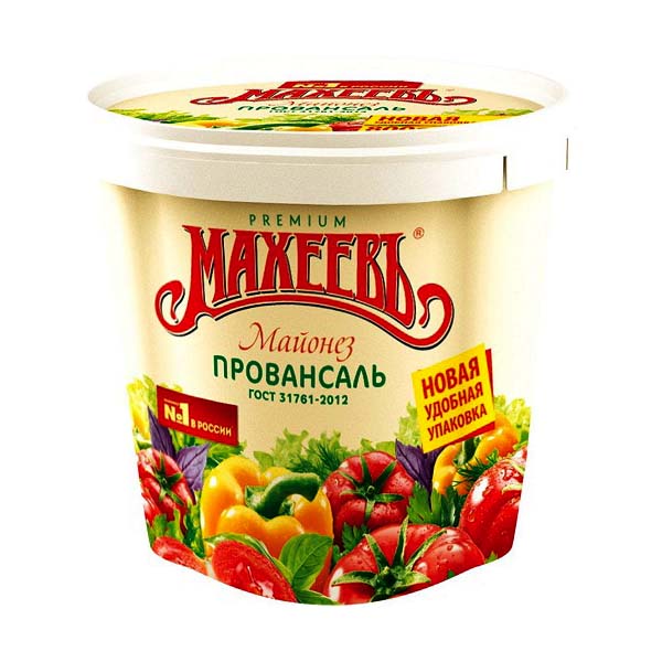 Mayonnaise “Maheev” Provencal Lekiy 50,5% - 800 gr.