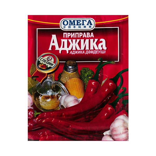 欧米茄香料混合物 adjika 20 克。