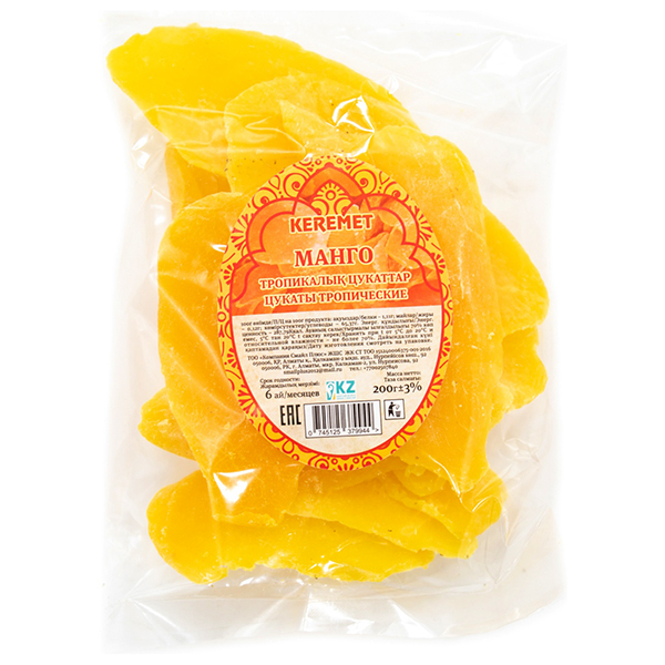 Keremet dried mango 200 g.