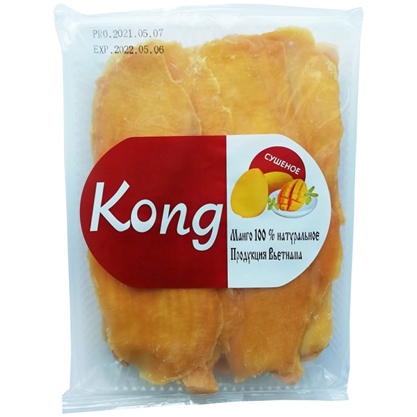 Kong Mango getrocknet 500 g.