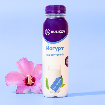 KULIKOV - 酸奶“经典”无糖 2,3%