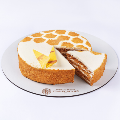 Cake "Honey cake with cream" grand (850 gr.)