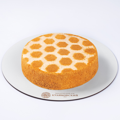 كعكة "كعكة العسل مع الحليب المكثف" الكلاسيكية (650 جرام)