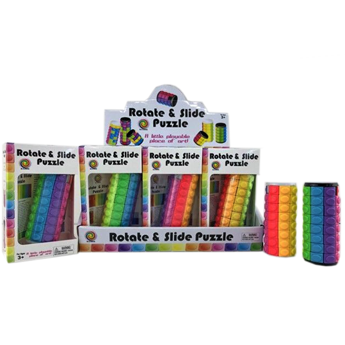 Rotate and slide puzzle level 8, assorted