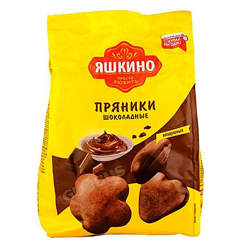 Çikolatalı zencefilli kurabiye "Yashkino" 350 gr.