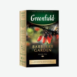 جرينفيلد باربيري جاردن شاي أسود، أوراق سائبة، 100 جرام