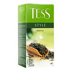 Чай Tess Style Зелёный, 25 пакетиков