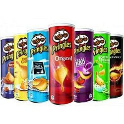 Чипсы Pringles Принглз в ассортименте 165 г.