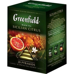 Чай Greenfield Citrus фруктовый, листовой 20 шт./уп.