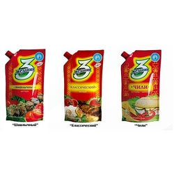 Ketchup 3 Desires assorted 250 g.