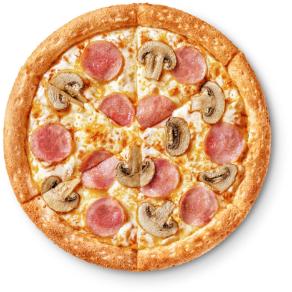 DODO Pizza „Schinken und Pilze“ 30 cm.