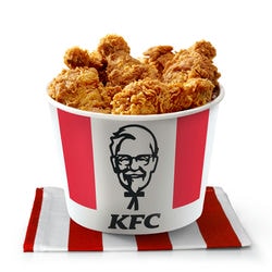 KFC. BASKET 4 LEGS