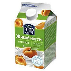 Yogurt Foodmaster Apricot 2% 450 g. TP.