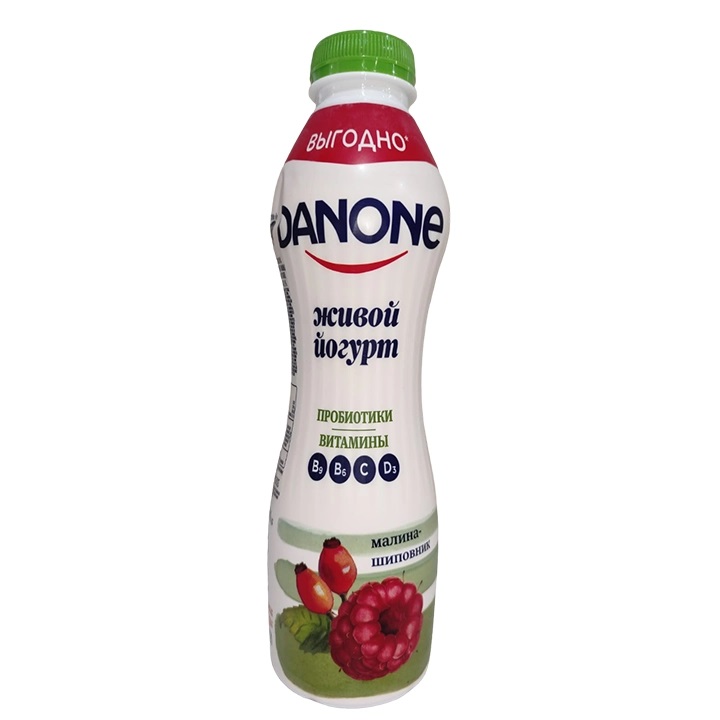 Joghurt Danone Himbeere, Hagebutte 1.2% 670 g.