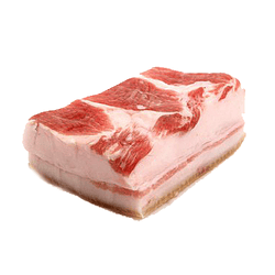 Smoked lard with meat 500 g.