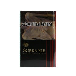 Сигареты SOBRANIE REFINE BLACK (Чёрные)