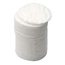 Cosmetic cotton pads, 100 pcs/pack.